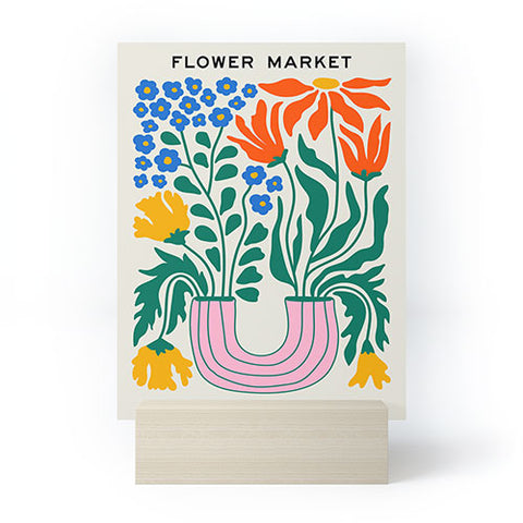 ayeyokp Flower Market 04 Madrid Mini Art Print