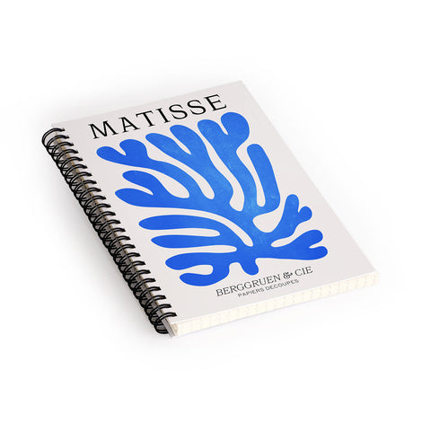 ayeyokp Marseille Blue Matisse Color Spiral Notebook