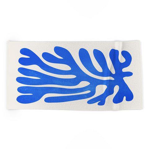 ayeyokp Marseille Blue Matisse Color Beach Towel