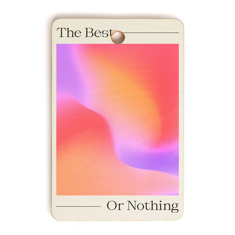 ayeyokp The Best Or Nothing Cutting Board Rectangle