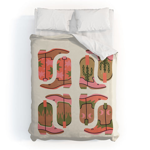 ayeyokp The Boots Duvet Cover