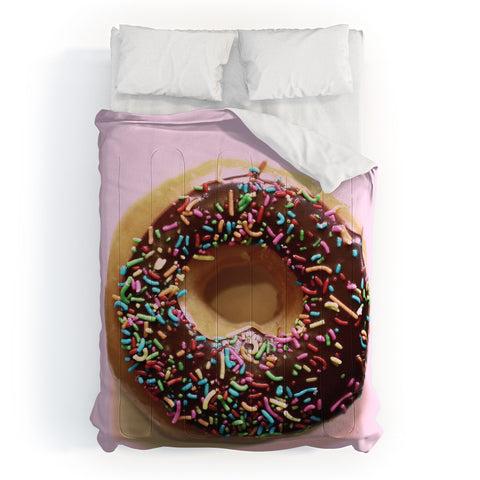 Ballack Art House Donut and pink Comforter