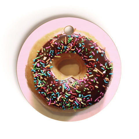 Ballack Art House Donut and pink Cutting Board Round