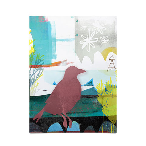Barbara Chotiner Bird plus Ocean Poster