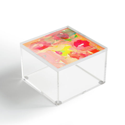 Barbara Chotiner Peachy Keen Bouquet Acrylic Box