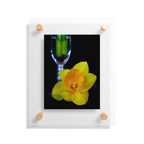 Barbara Sherman Daffodil Floating Acrylic Print