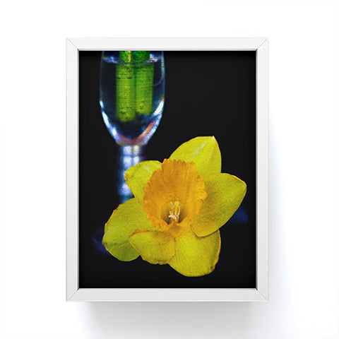 Barbara Sherman Daffodil Framed Mini Art Print