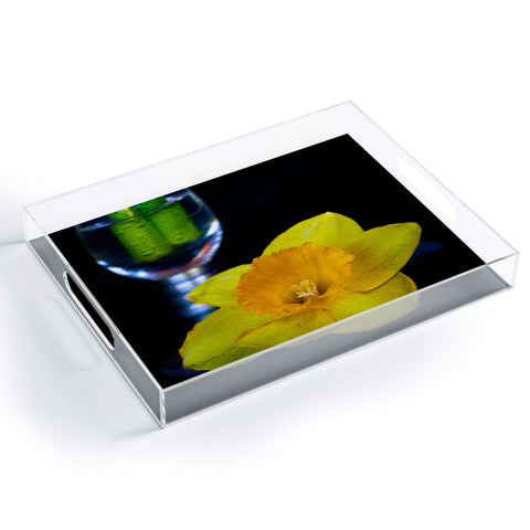 Barbara Sherman Daffodil Acrylic Tray