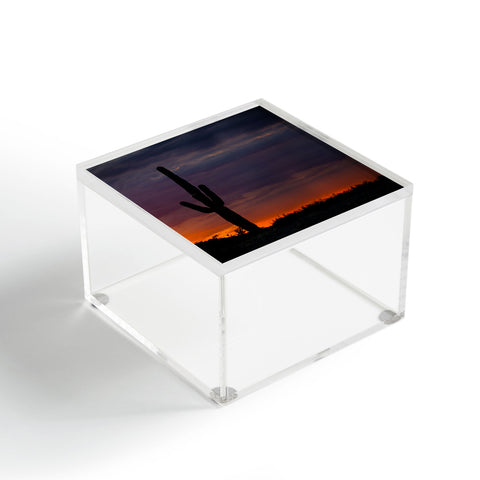 Barbara Sherman Saguaro Sunset Acrylic Box