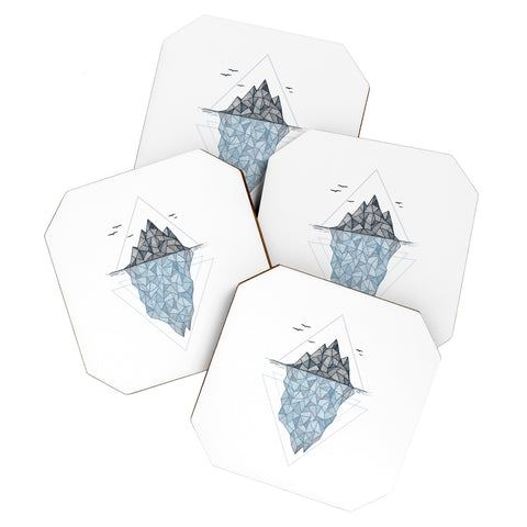 Barlena Iceberg Coaster Set