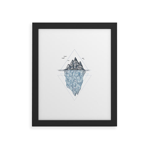 Barlena Iceberg Framed Art Print