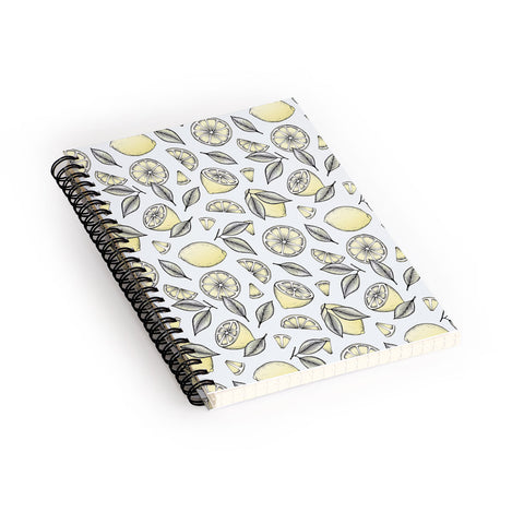 Barlena Lemon Tree Spiral Notebook