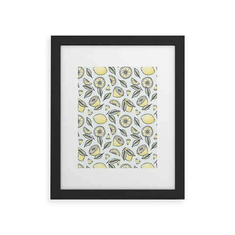 Barlena Lemon Tree Framed Art Print