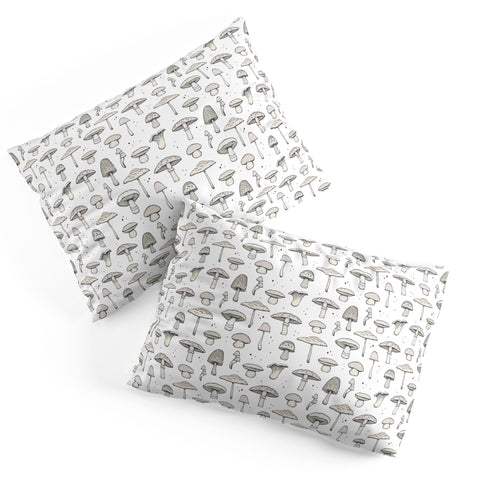 Barlena Mushrooms Pattern Pillow Shams