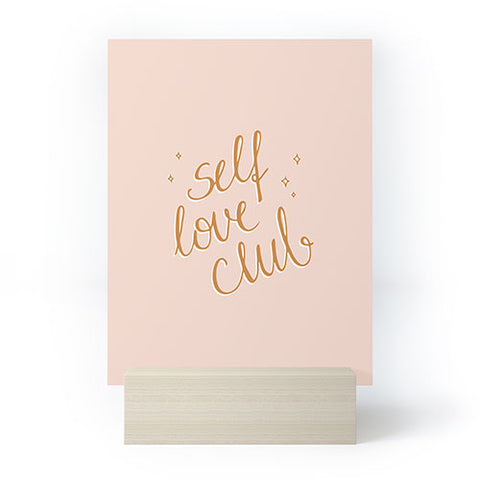 Barlena Self Love Club Mini Art Print