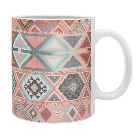 Becky Bailey Aztec Artisan Tribal in Pink Coffee Mug