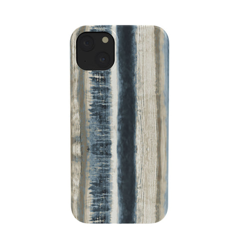 Becky Bailey Distressed Blue and White Phone Case