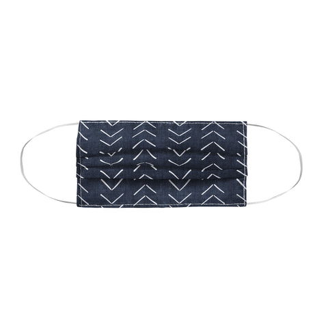Becky Bailey Mud Cloth Big Arrows in Navy Face Mask