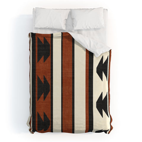 Becky Bailey Province in Rust Duvet Cover