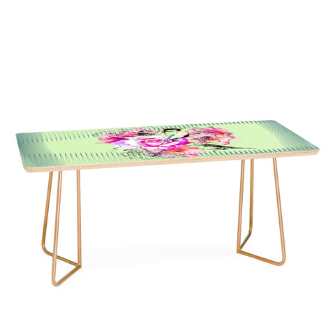 Bel Lefosse Design Birds And Flowers Coffee Table