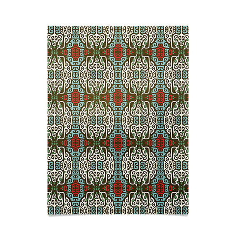 Belle13 Abstract Tree Deco Pattern 1 Poster