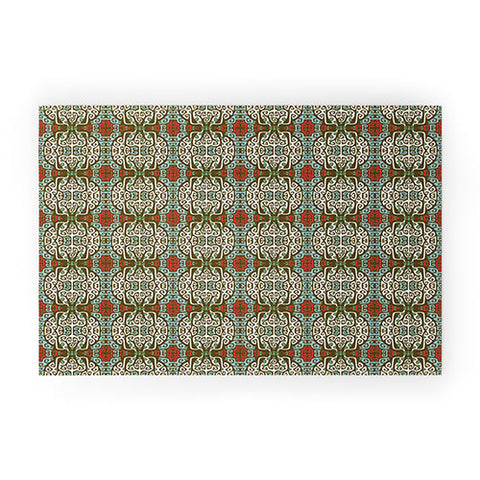 Belle13 Abstract Tree Deco Pattern 1 Welcome Mat