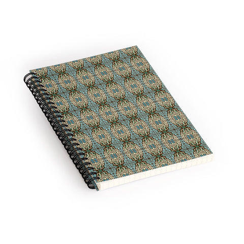 Belle13 Abstract Tree Deco Pattern 2 Spiral Notebook