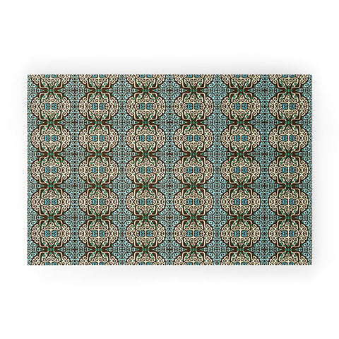 Belle13 Abstract Tree Deco Pattern 2 Welcome Mat