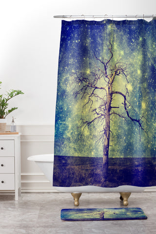 Belle13 As Old As Time Shower Curtain And Mat