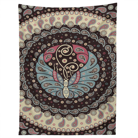 Belle13 Butterfly Mandala Tapestry