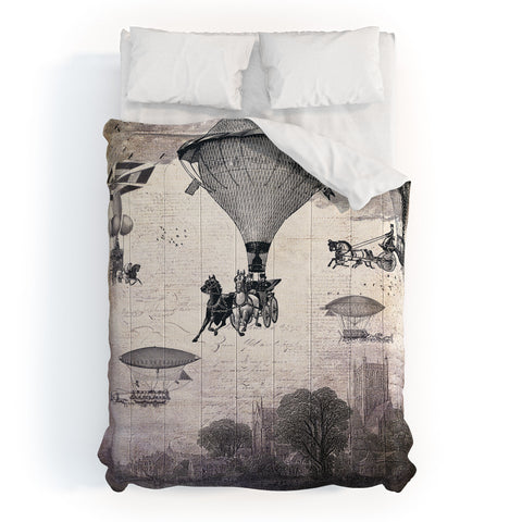 Belle13 Carrilloons Over The City Comforter