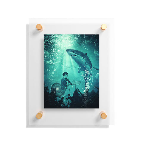 Belle13 Concert Under The Sea Floating Acrylic Print