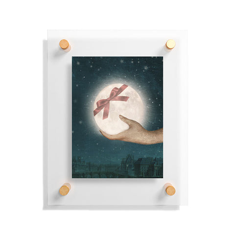 Belle13 For You The Moon Floating Acrylic Print