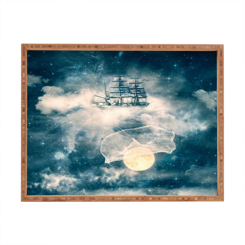 Belle13 I Am Gonna Bring You The Moon Rectangular Tray