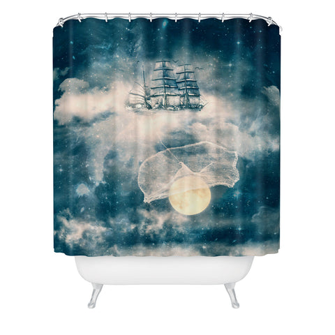 Belle13 I Am Gonna Bring You The Moon Shower Curtain