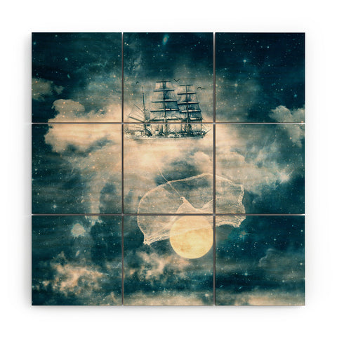 Belle13 I Am Gonna Bring You The Moon Wood Wall Mural