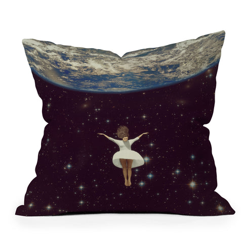 Belle13 Just Let Go Throw Pillow