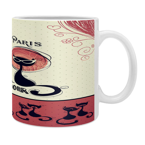 Belle13 Le Chat Noir Coffee Mug