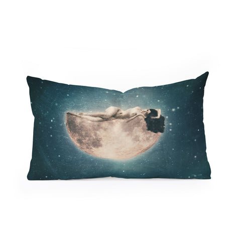 Belle13 Moon Dream Oblong Throw Pillow