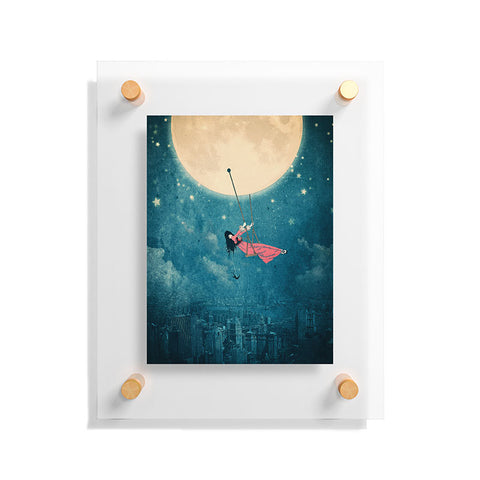 Belle13 Moon Swing Floating Acrylic Print