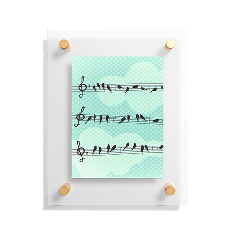 Belle13 Musical Nature Floating Acrylic Print