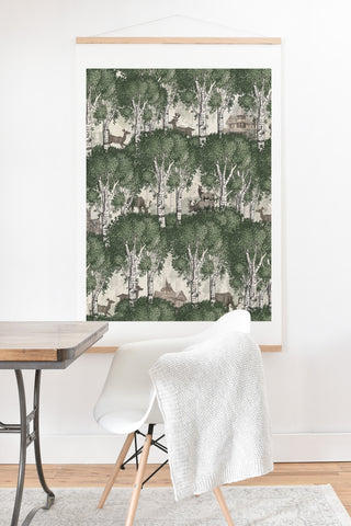 Belle13 My Deer Secret Forest Art Print And Hanger
