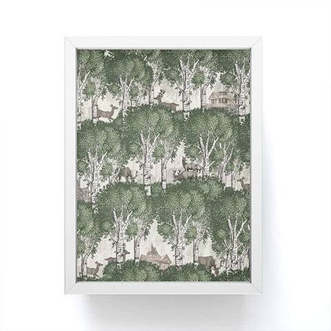 Belle13 My Deer Secret Forest Framed Mini Art Print