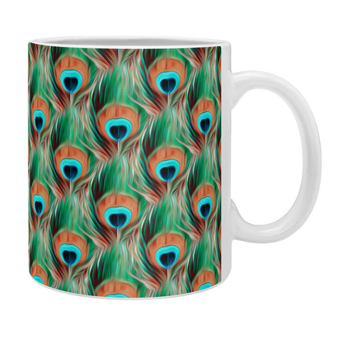 Belle13 Peacock Eye Pattern Coffee Mug