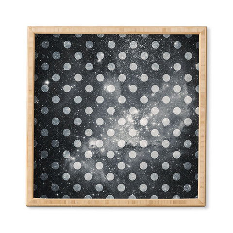 Belle13 Polka Dot Universe Framed Wall Art