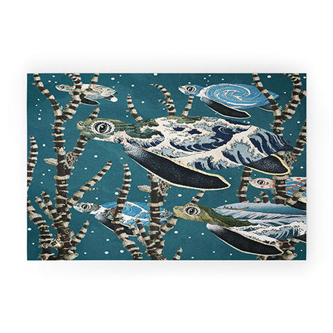 Belle13 Sea Turtle Migration Welcome Mat