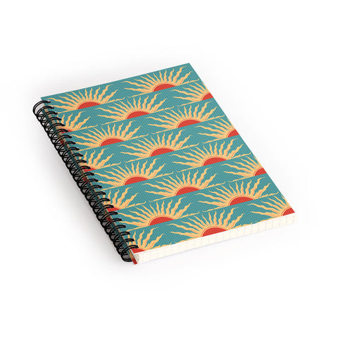 Belle13 Sunrise Spiral Notebook
