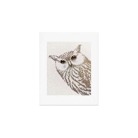 Belle13 The Intellectual Owl Art Print