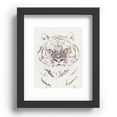 Belle13 The Intellectual Tiger Recessed Framing Rectangle
