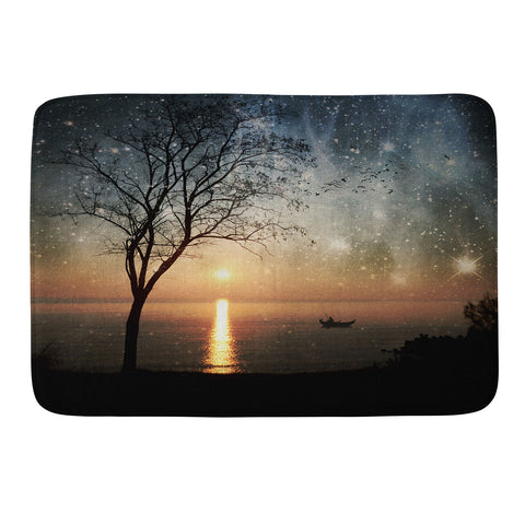 Belle13 The Old Man And The Sea Memory Foam Bath Mat